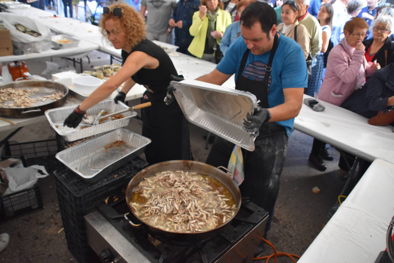 Fotos: Degustaciones y cocina en directo en las Jornadas de la seta y el champiñón en Autol