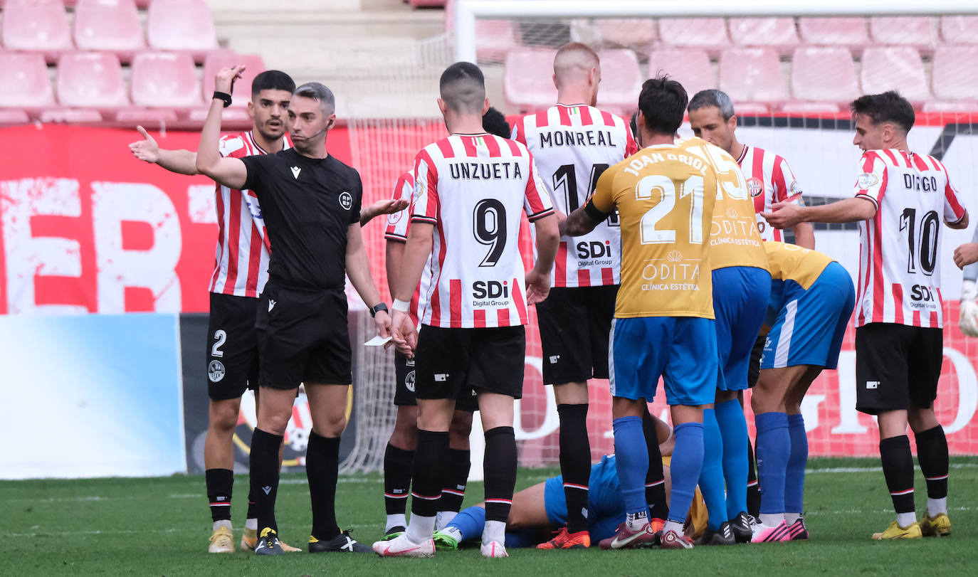 Fotos: La SD Logroñés cae ante el Nástic