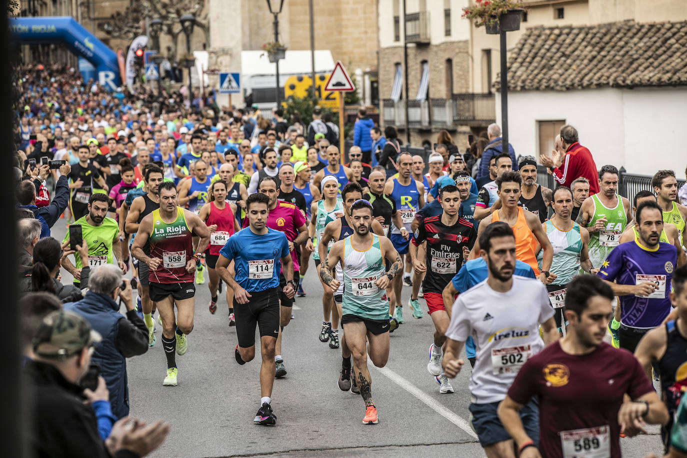 Fotos: Rubio y Castán vencen en una Enre Viñedos que ha reunido a 700 atletas en Cenicero