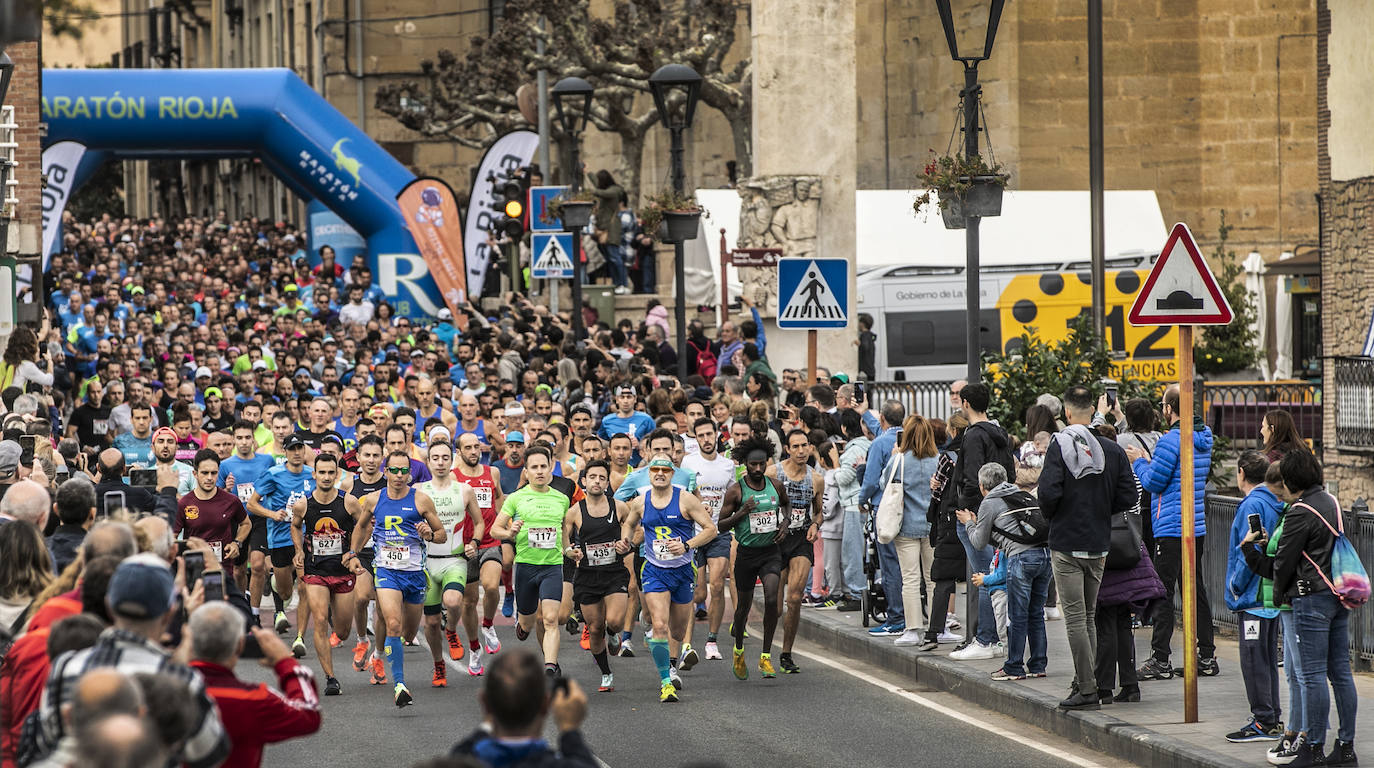 Fotos: Rubio y Castán vencen en una Enre Viñedos que ha reunido a 700 atletas en Cenicero