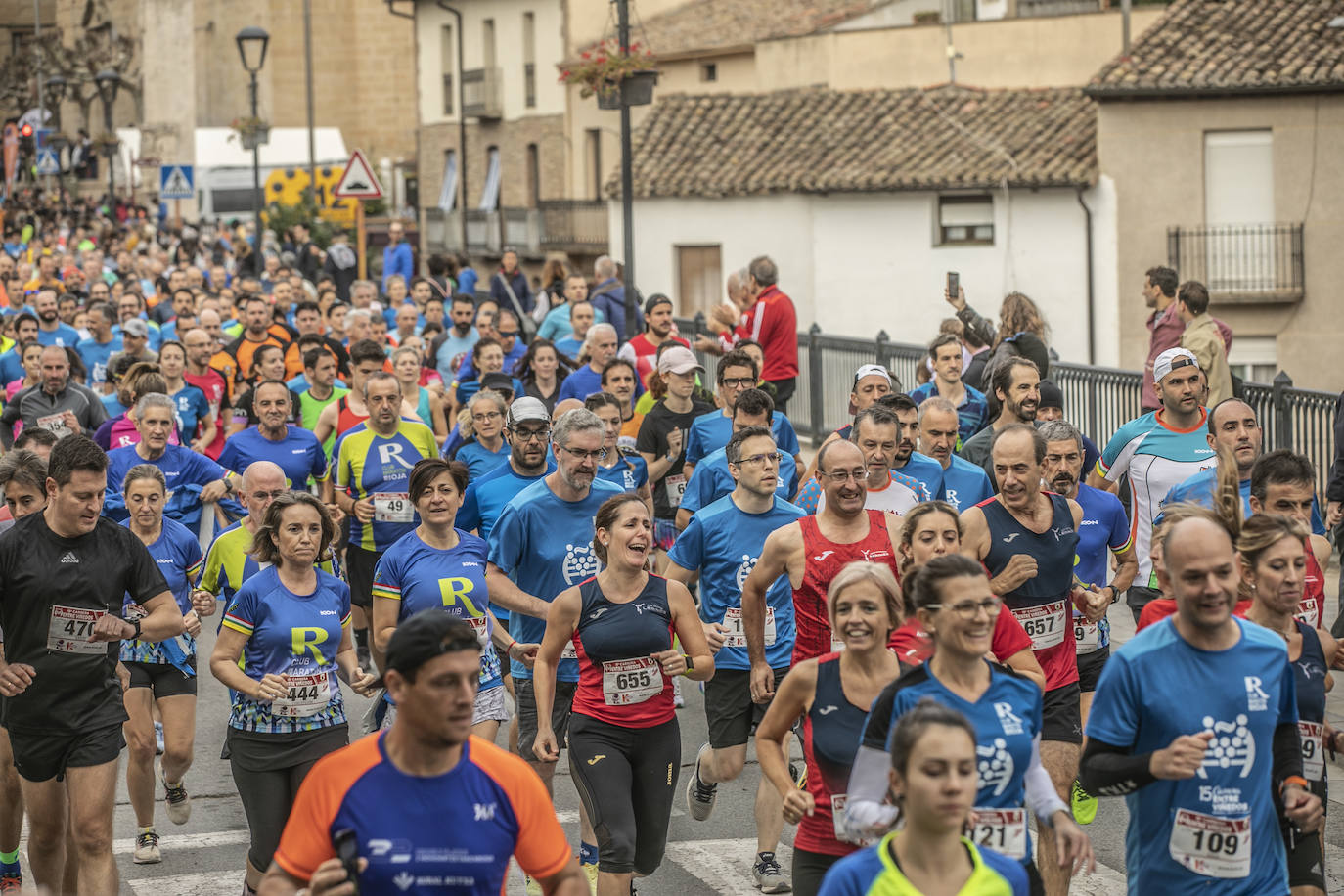 Fotos: Rubio y Castán vencen en una Enre Viñedos que ha reunido a 700 atletas en Cenicero