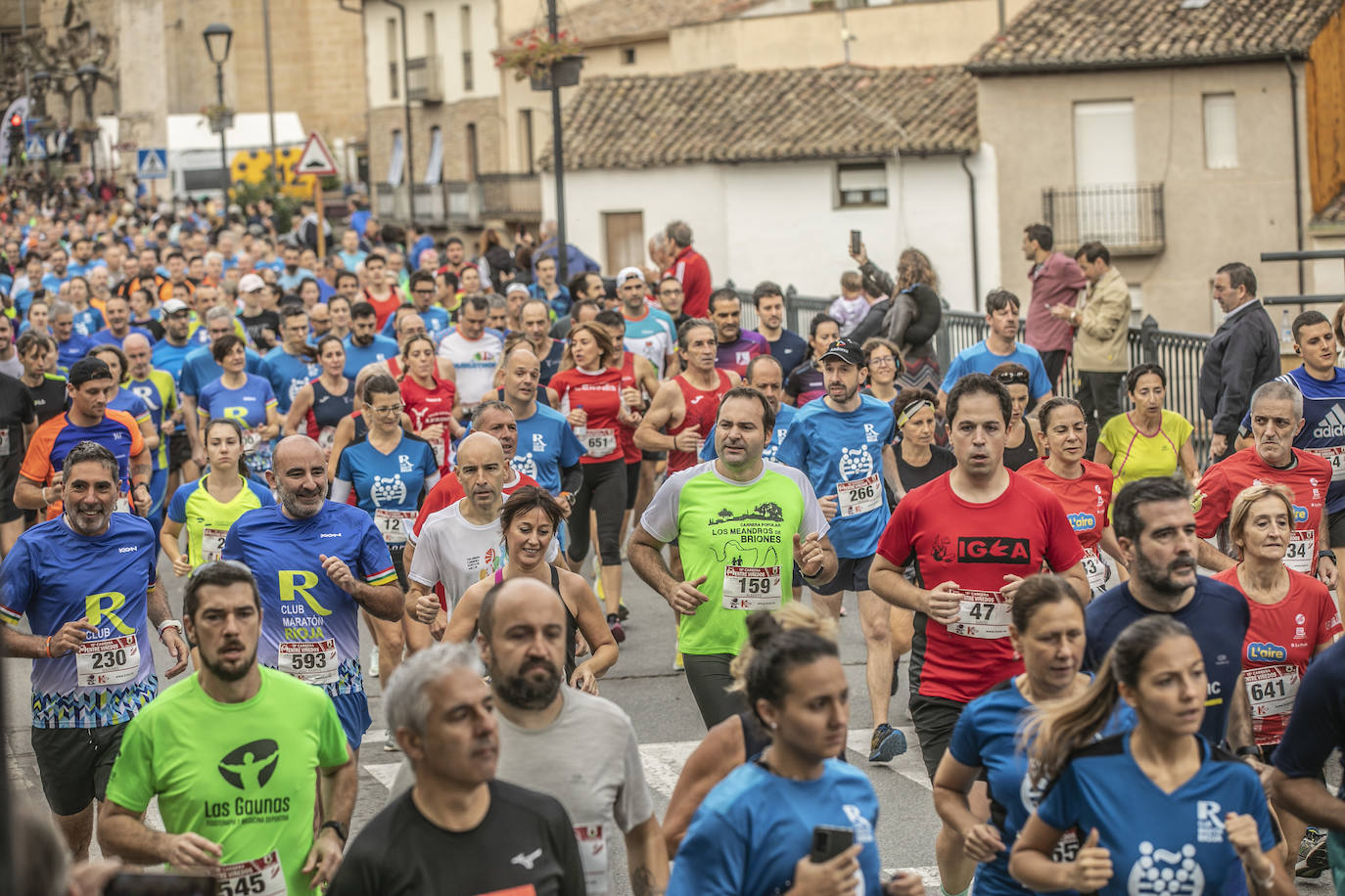 Fotos: Rubio y Castán vencen en una Enre Viñedos que ha reunido a 700 atletas en Cenicero