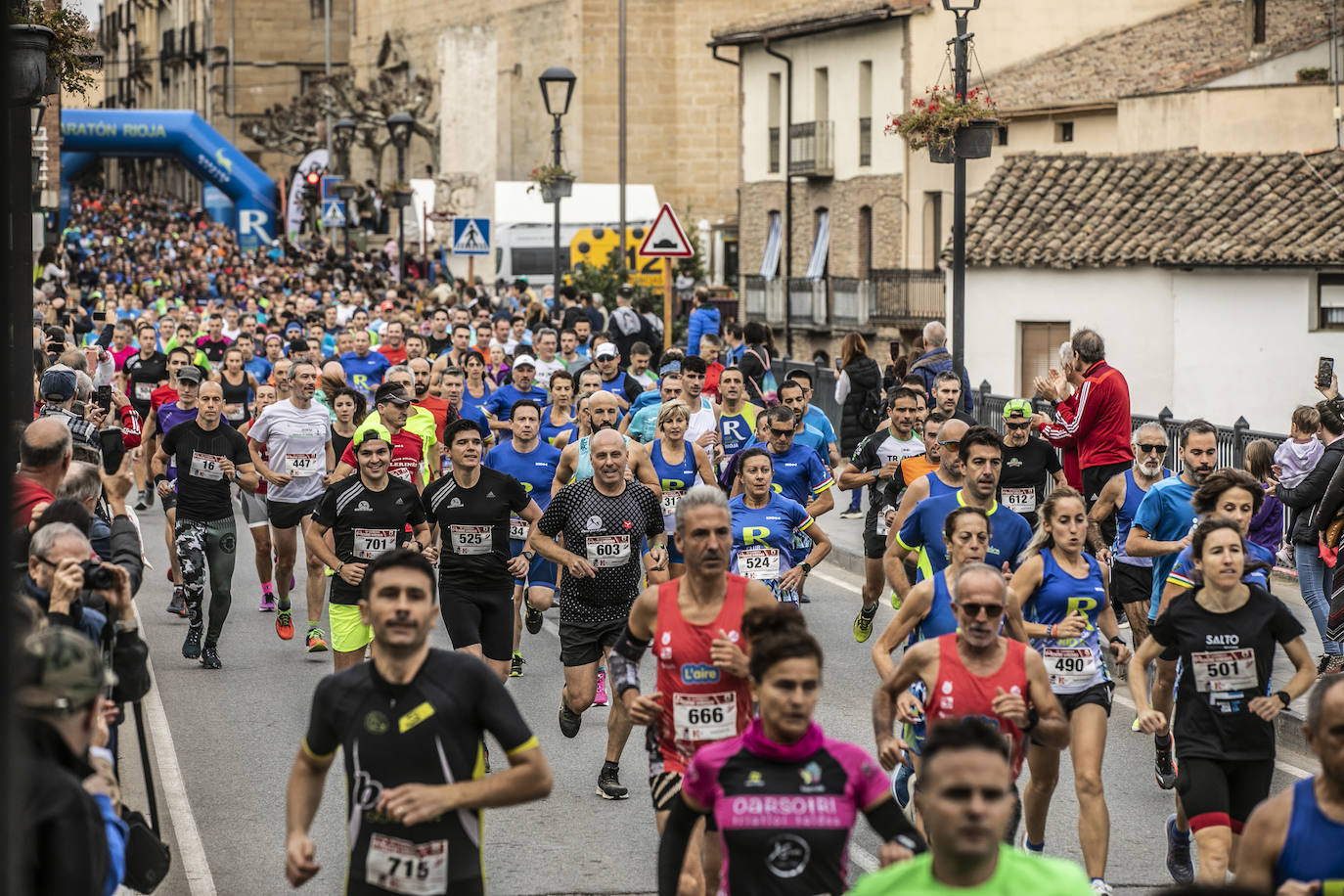 Fotos: Rubio y Castán vencen en una Enre Viñedos que ha reunido a 700 atletas en Cenicero