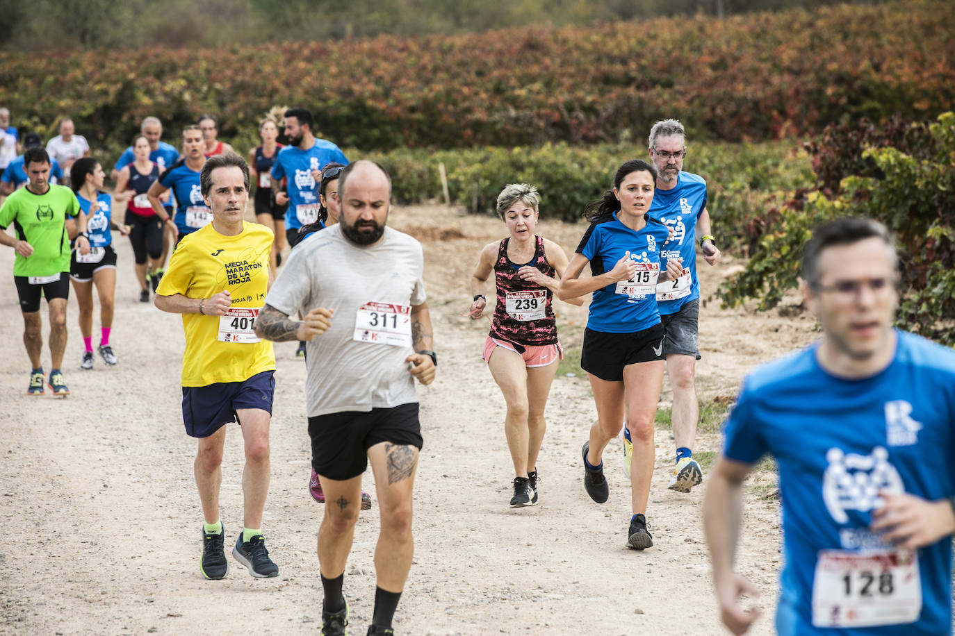 Fotos: Atletas entre las viñas