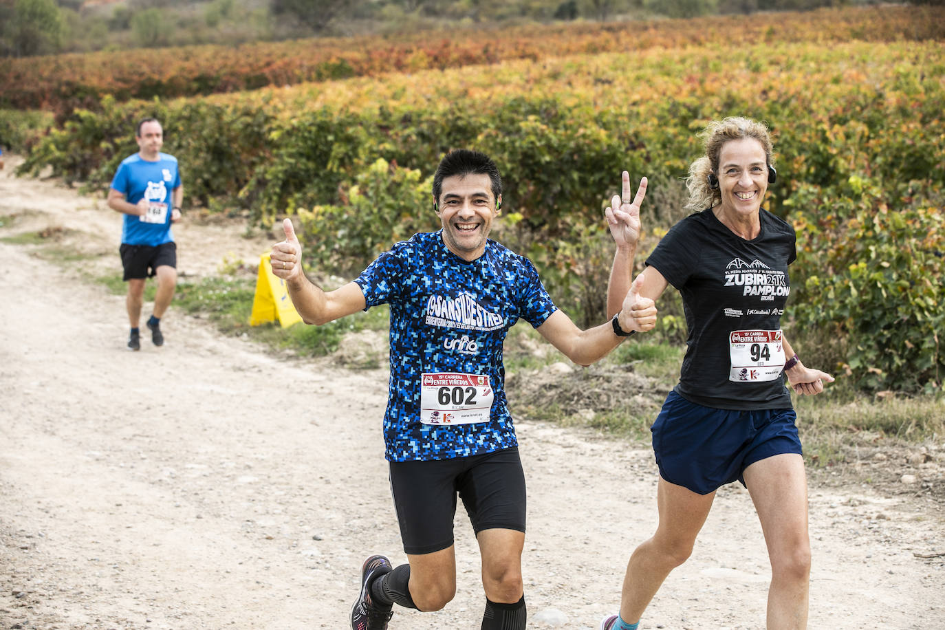 Fotos: Atletas entre las viñas