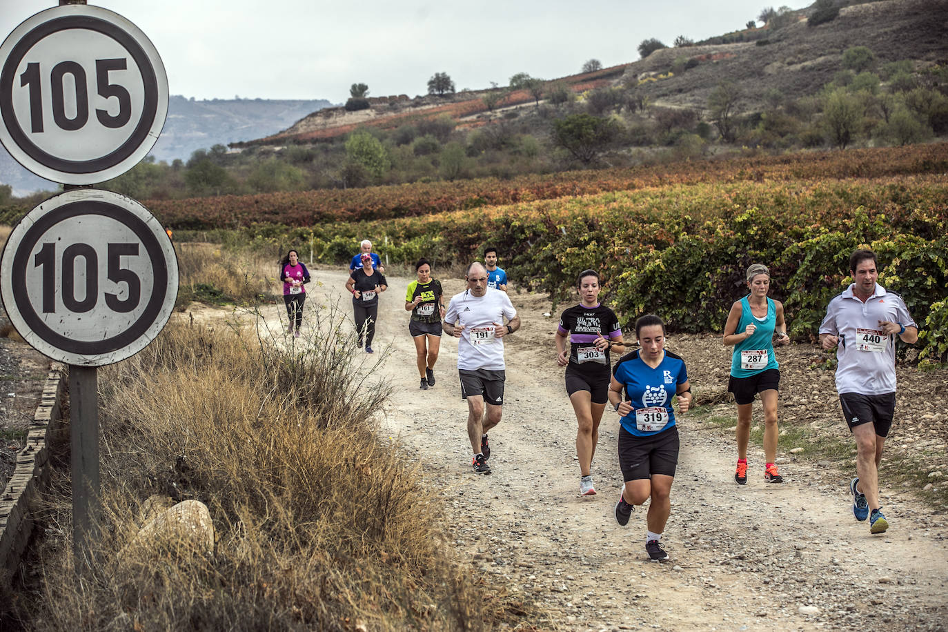 Fotos: Atletas entre las viñas