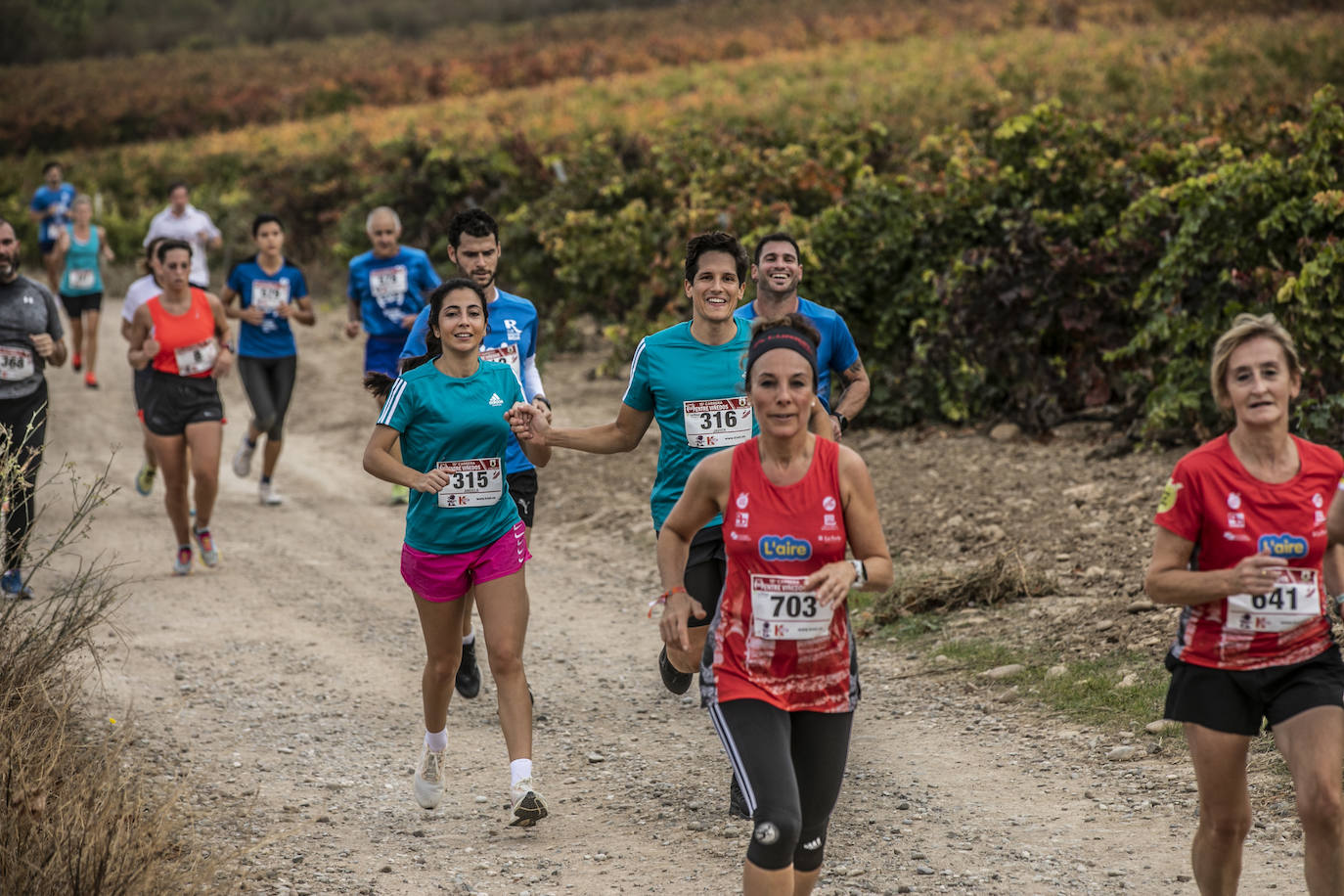 Fotos: Atletas entre las viñas