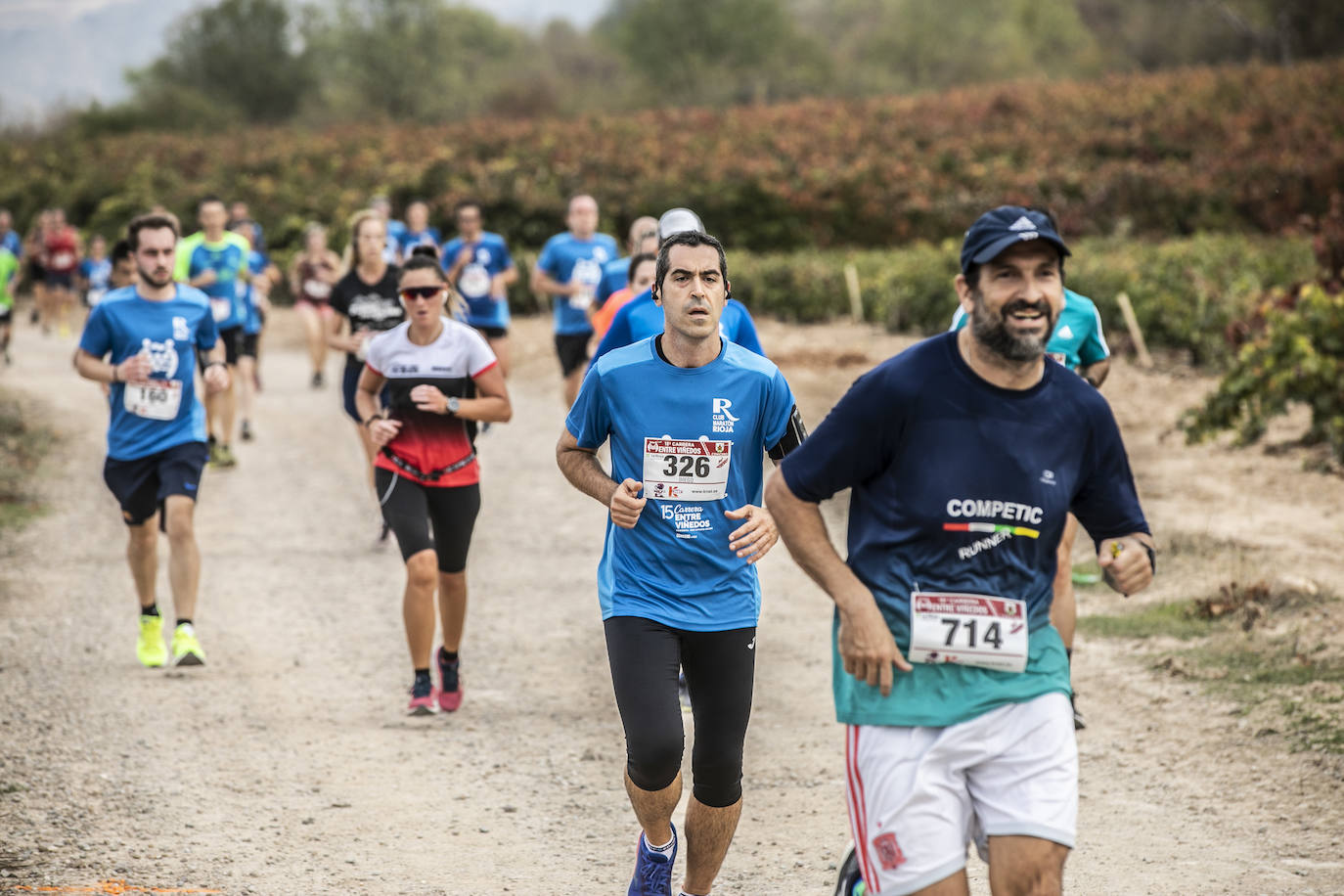 Fotos: Atletas entre las viñas