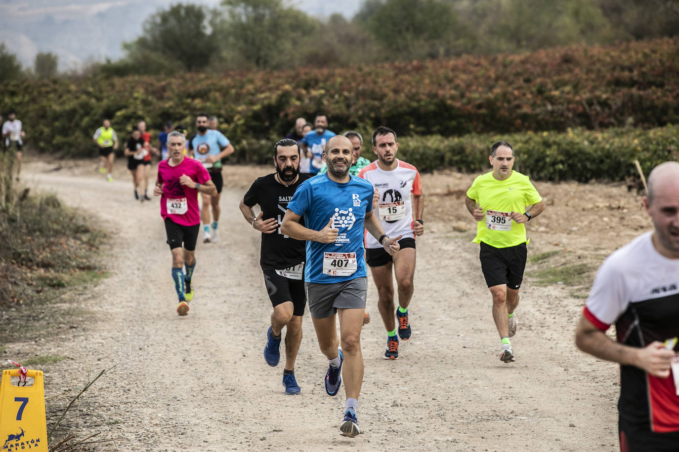 Fotos: Atletas entre las viñas