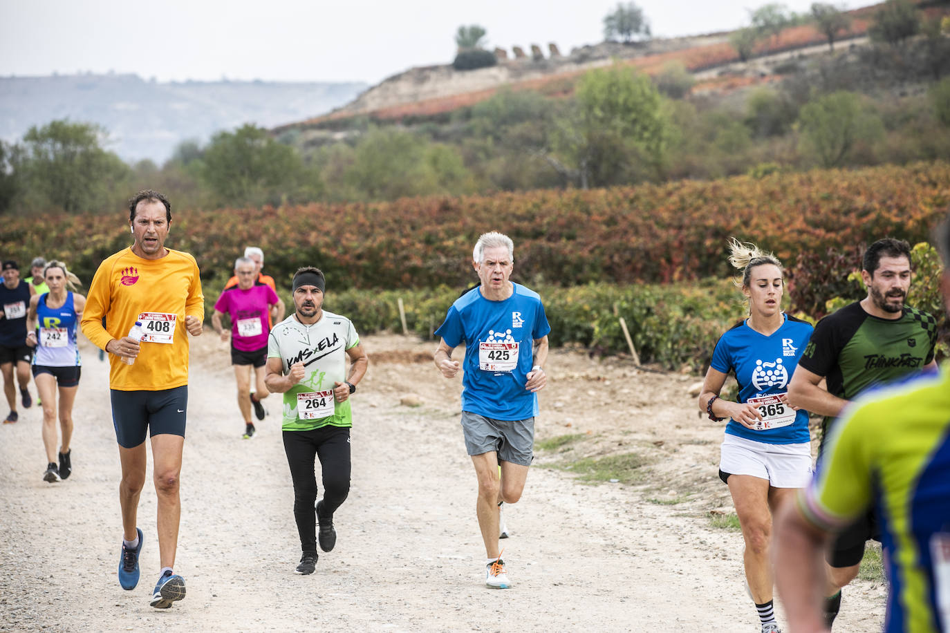 Fotos: Atletas entre las viñas