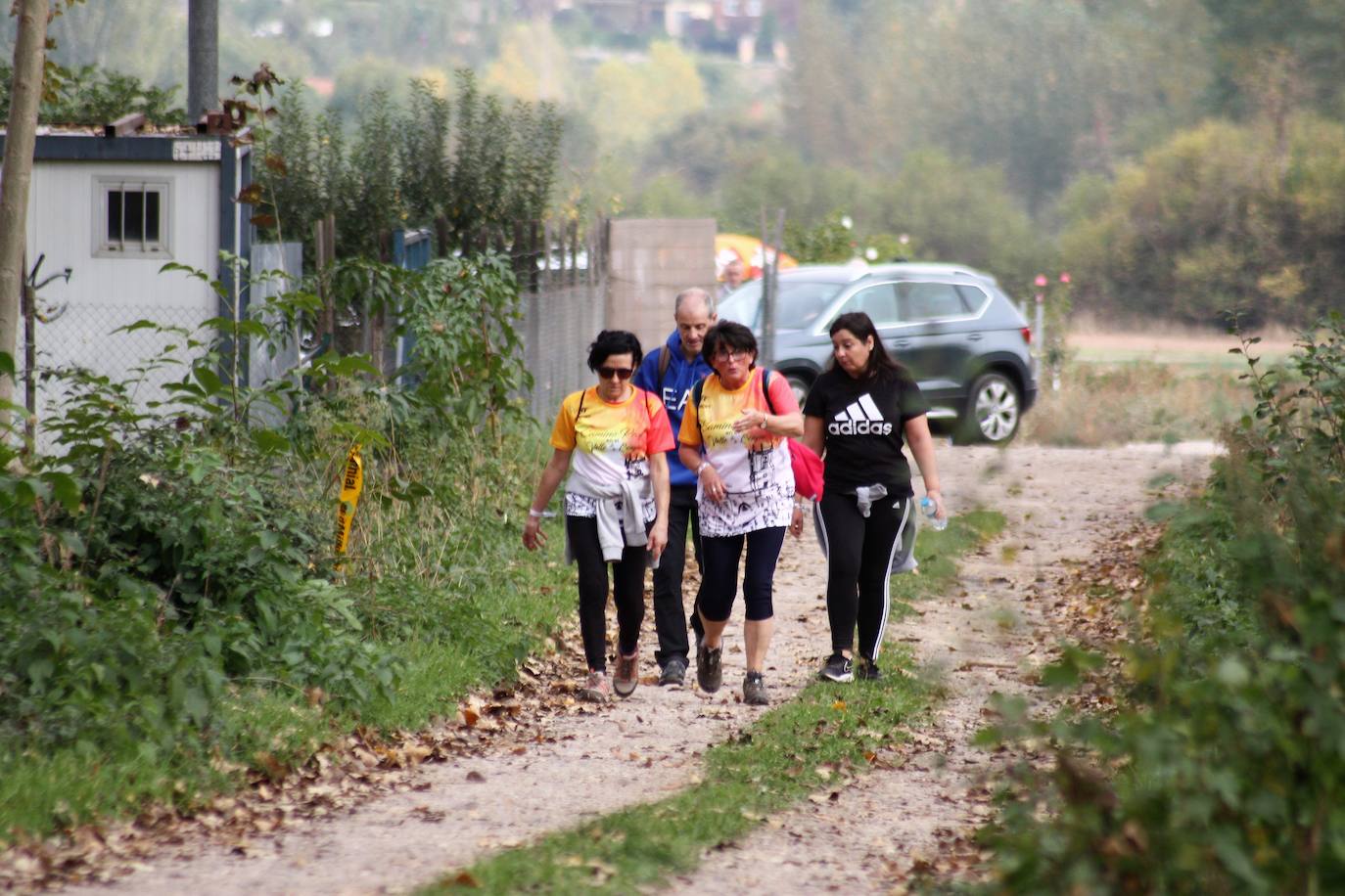 Fotos: Visita al Valle de la Lengua: doscientas personas recorren el Camino Real entre Nájera y San Millán de la Cogolla