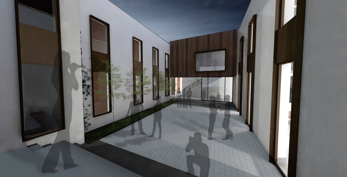 Imagen secundaria 1 - Recreación de las instalaciones del futuro centro San Bernabé.