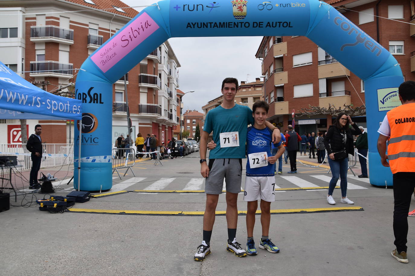 Fotos: Doucoure y Gutiérrez ganan la XII &#039;Carrera del champiñón y la seta&#039; de Autol