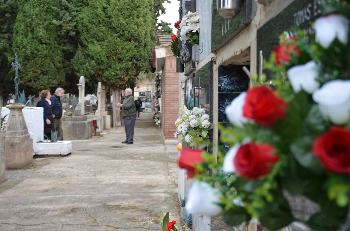 Mañana en el cementerio de Calahorra