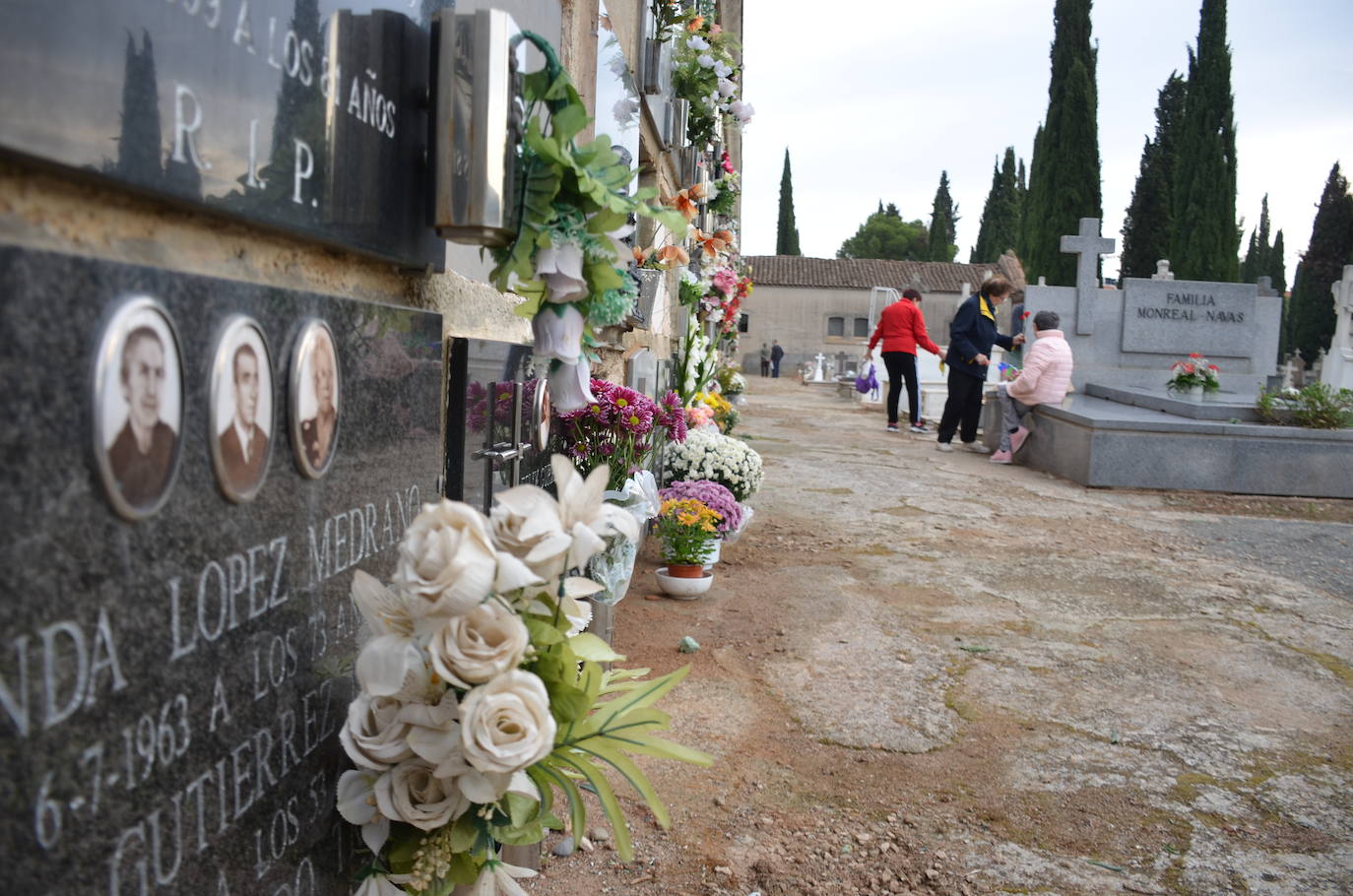 Mañana en el cementerio de Calahorra