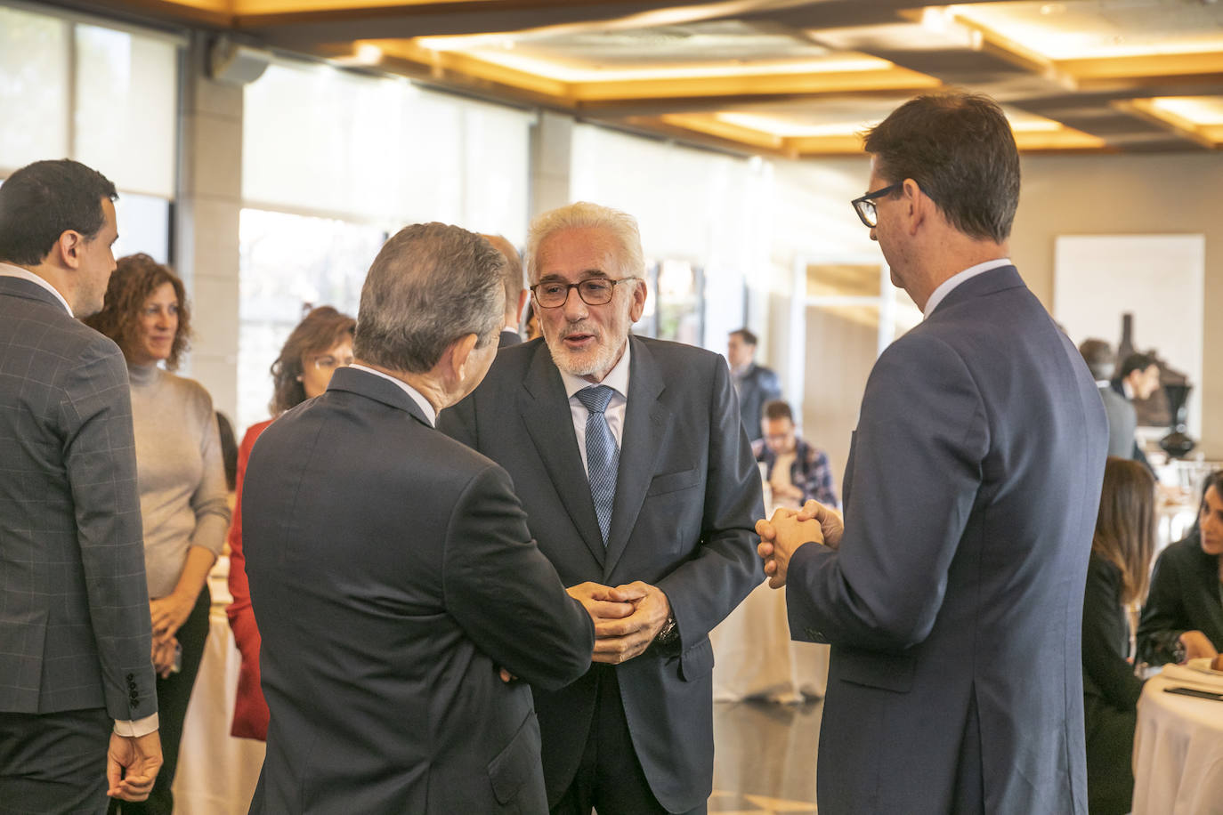 Fotos: Miguel Sebastián, en el Foro económico organizado por Diario LA RIOJA con el patrocinio del Gobierno regional