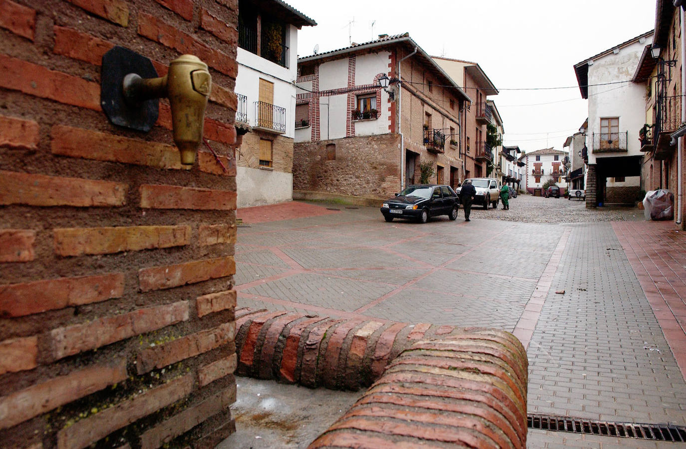 Imagen del centro de Pedroso. 