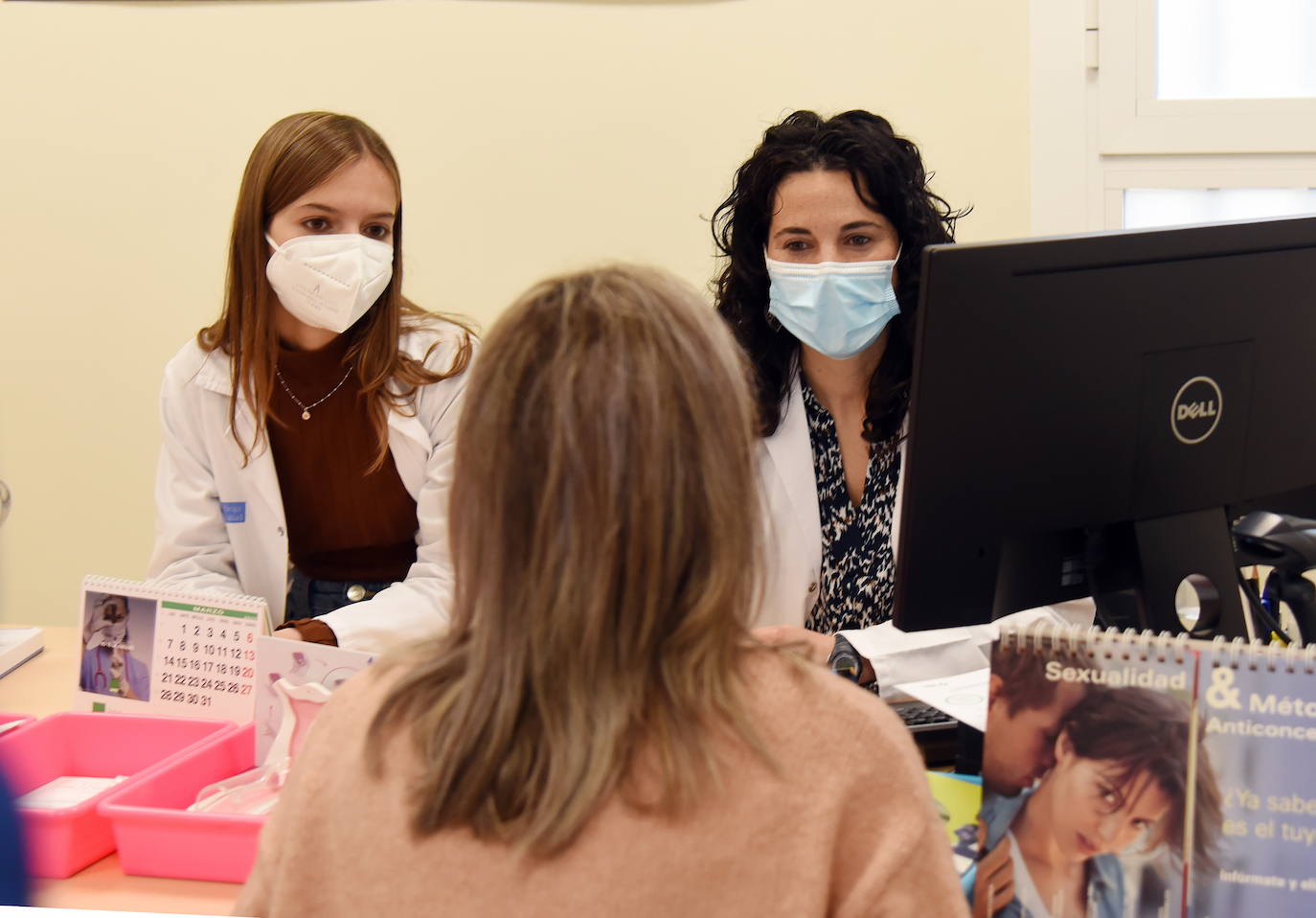 Una consulta en el Centro de la Salud Sexual y Reproductiva. 