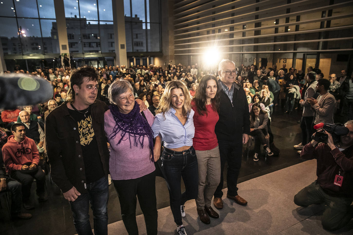 Fotos: Yolanda Díaz presenta Sumar en Logroño