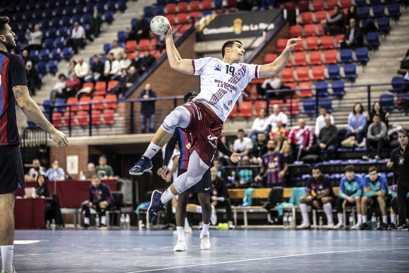 Fotos: El Ciudad de Logroño-Barcelona, en imágenes