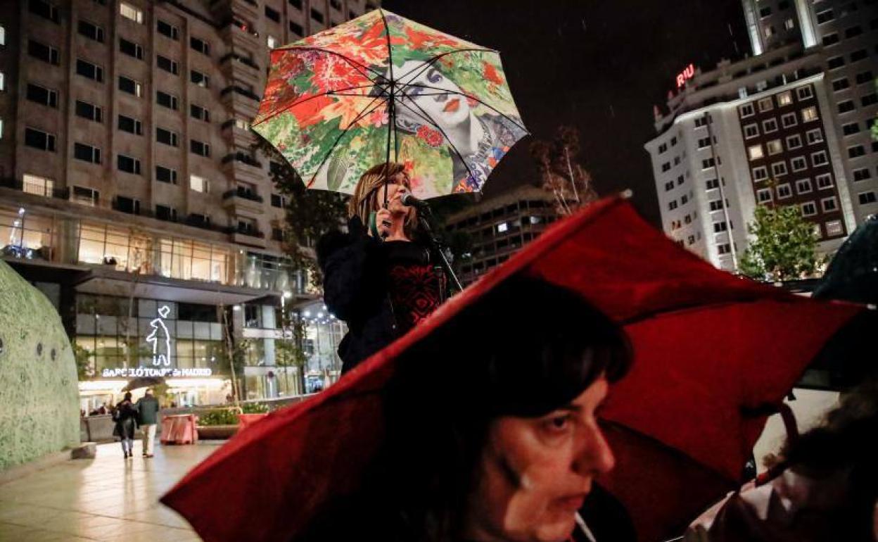 Manifestación del colectivo trans el pasado sábado en Madrid 