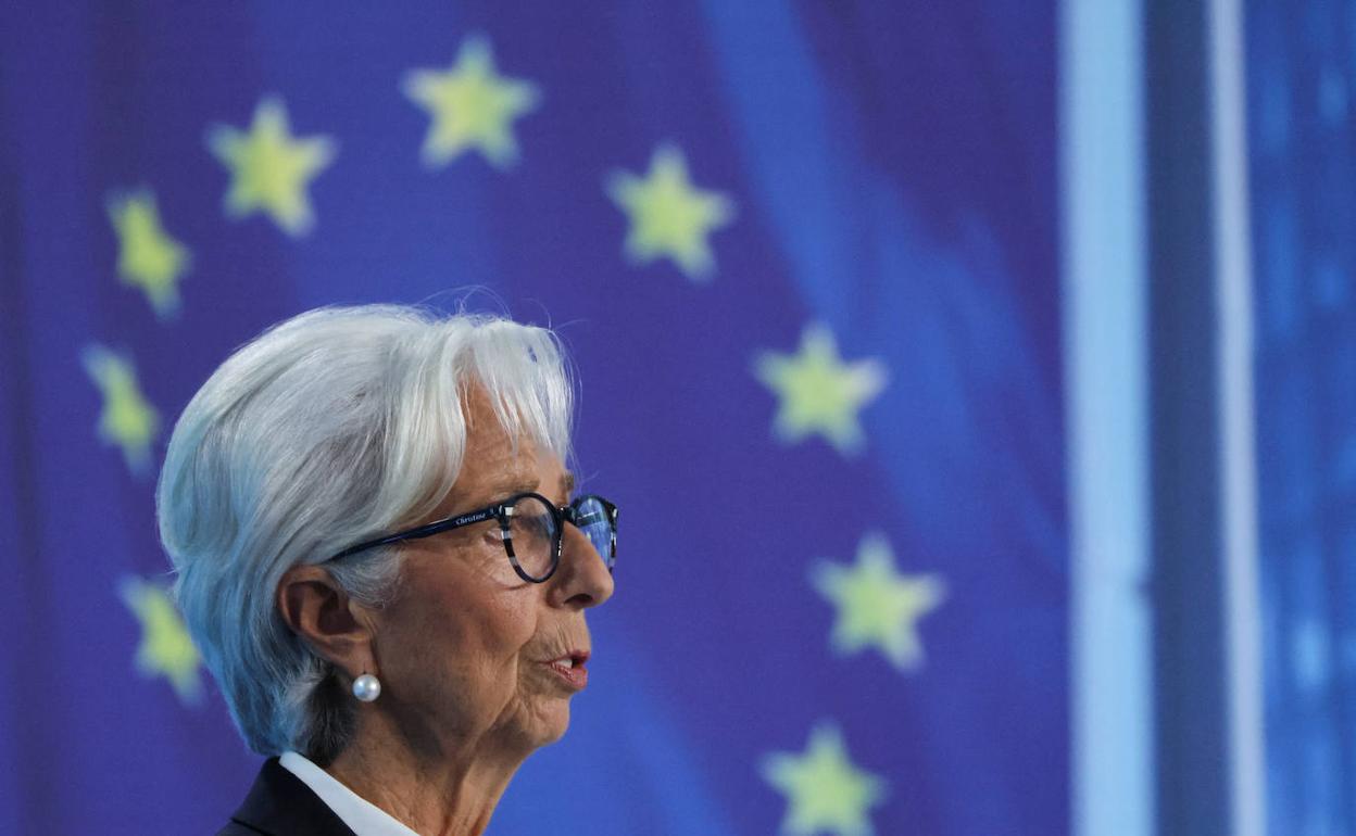 La presidenta del Banco Central Europeo, Christine Lagarde.