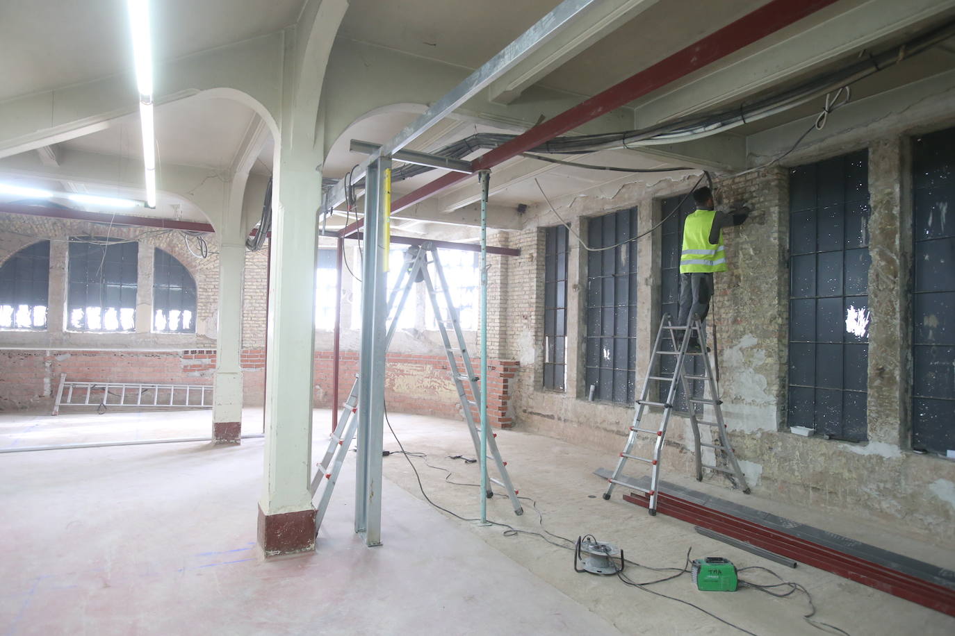 Fotos: Las obras en el Mercado de San Blas