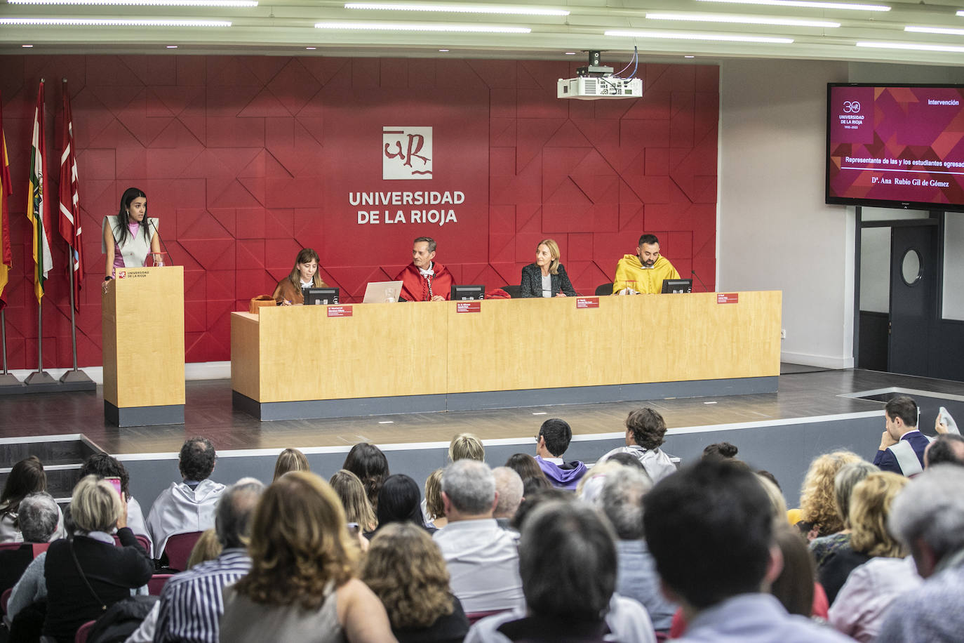 Fotos: Acto de graduación de la Facultad de Ciencias de la Salud de la UR