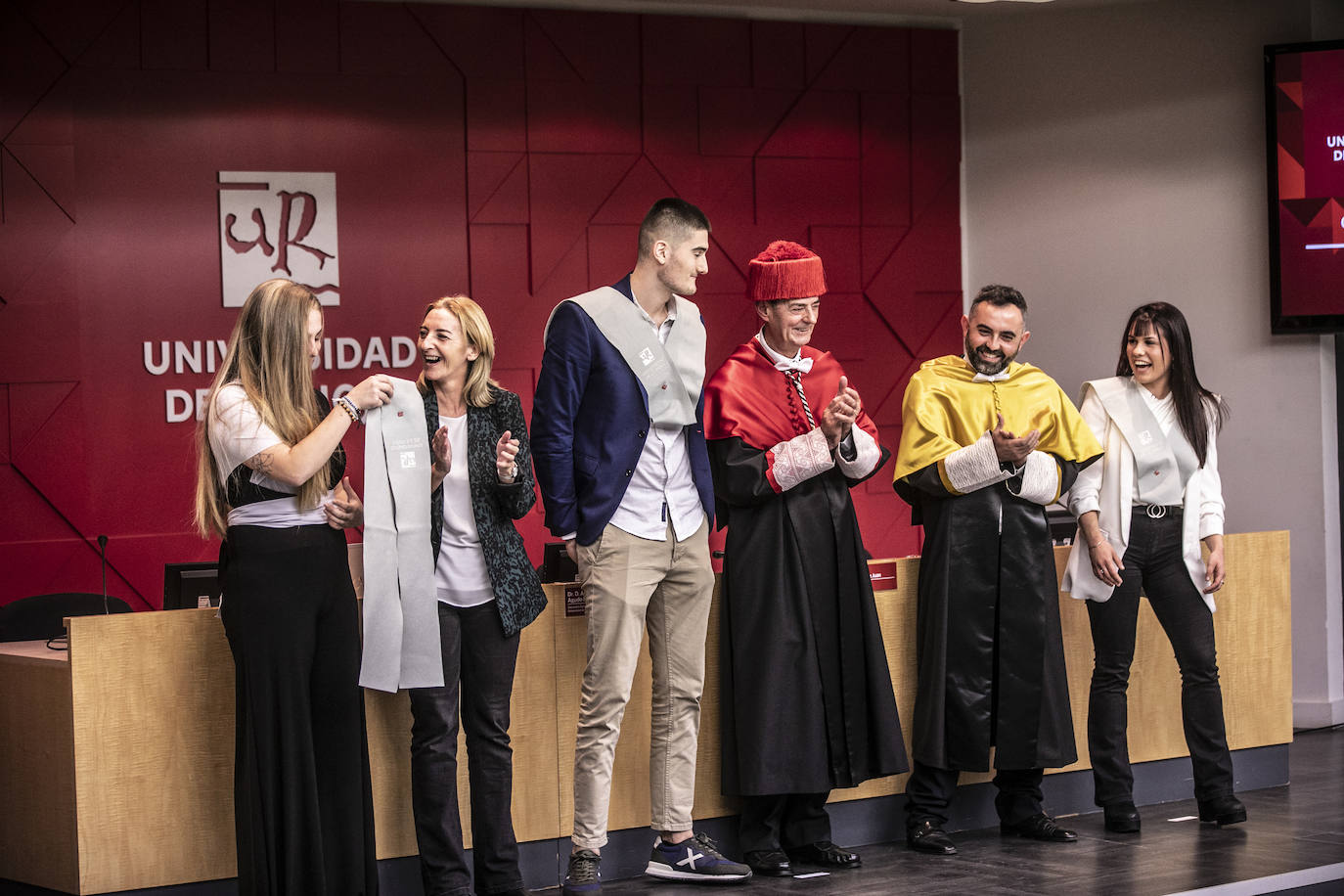 Fotos: Acto de graduación de la Facultad de Ciencias de la Salud de la UR