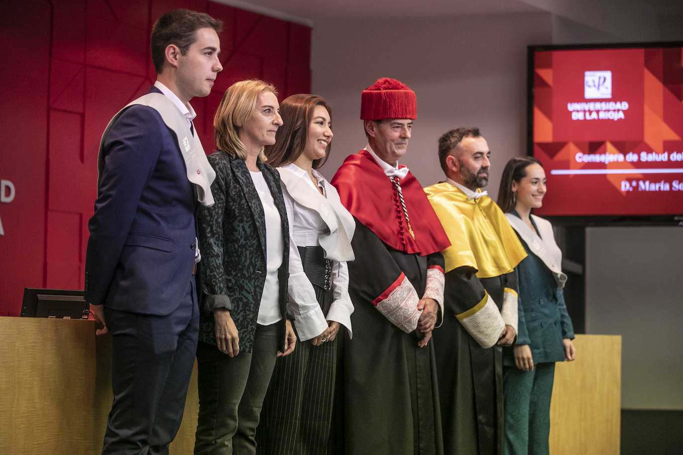 Fotos: Acto de graduación de la Facultad de Ciencias de la Salud de la UR