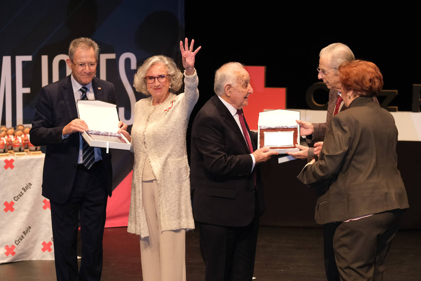 Imágenes de la celebración del 150 aniversario de Cruz Roja en La Rioja. 