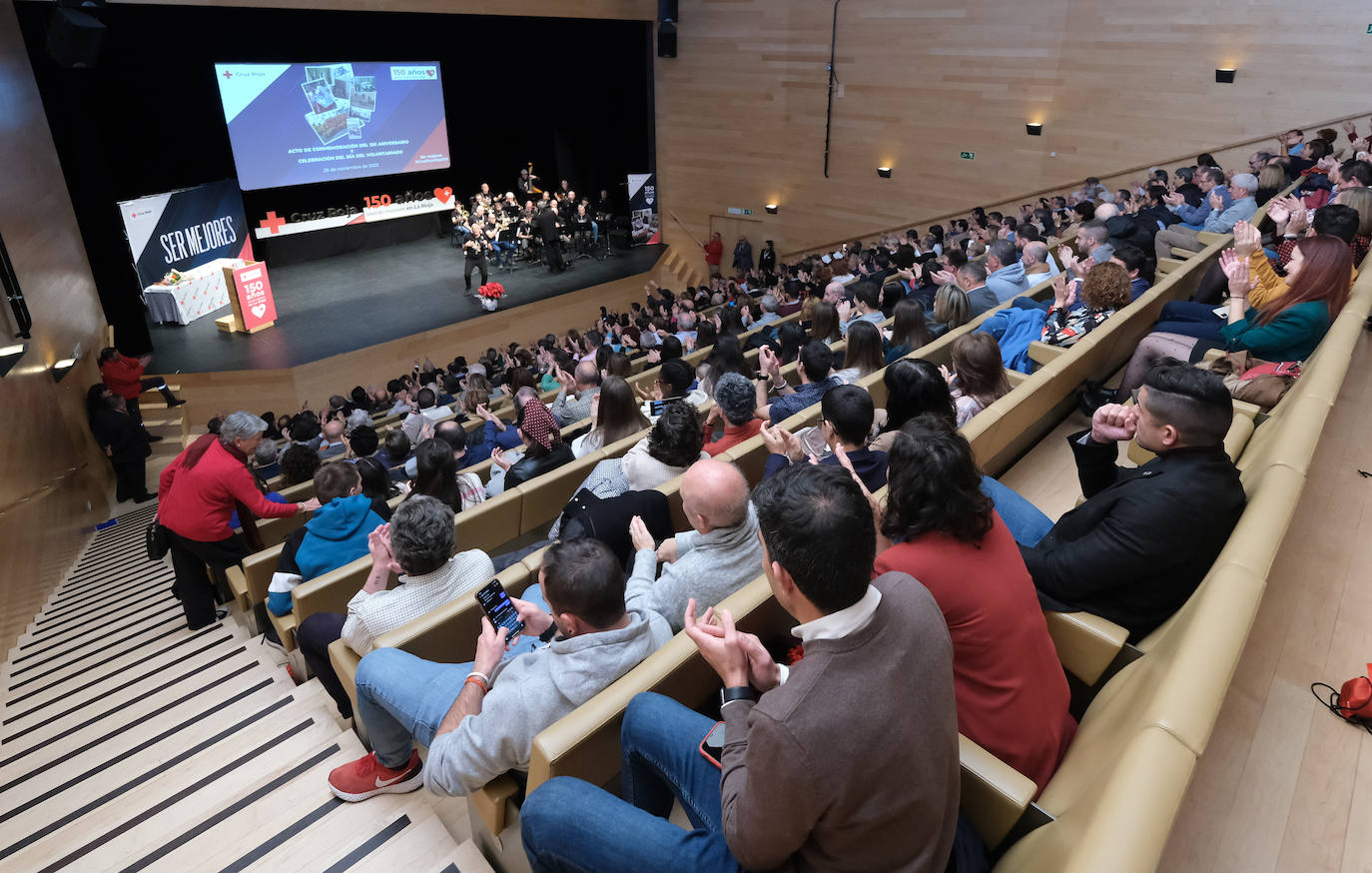 Imágenes de la celebración del 150 aniversario de Cruz Roja en La Rioja. 