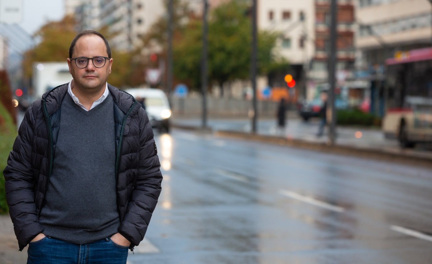 César Luena, eurodiputado socialista riojano. 