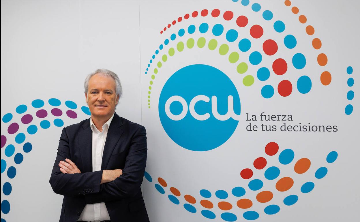El portavoz de la OCU, Enrique García.