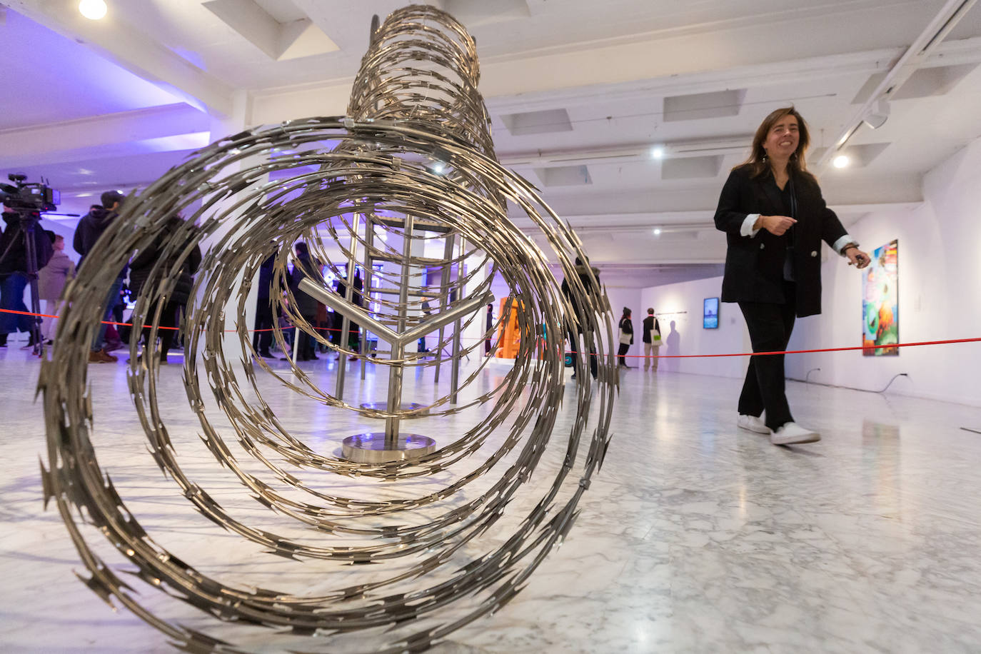 Fotos: Talento joven y lenguajes punteros del arte