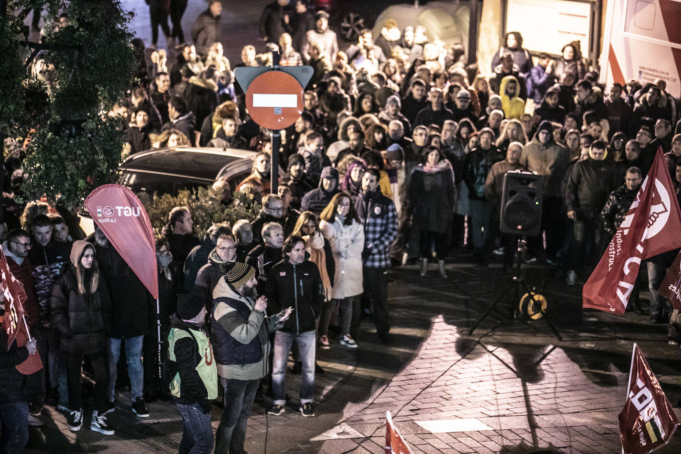 Fotos: Huelga del calzado: la manifestación en Arnedo