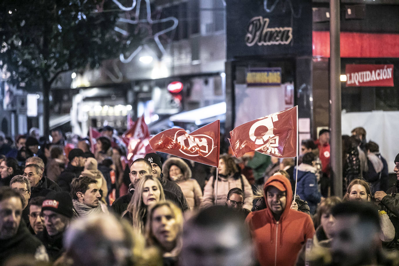 Fotos: Huelga del calzado: la manifestación en Arnedo