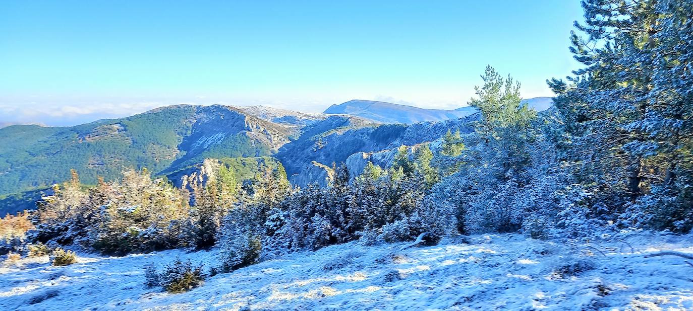 Fotos: Las estampas que dejan el frío y la nieve en La Rioja