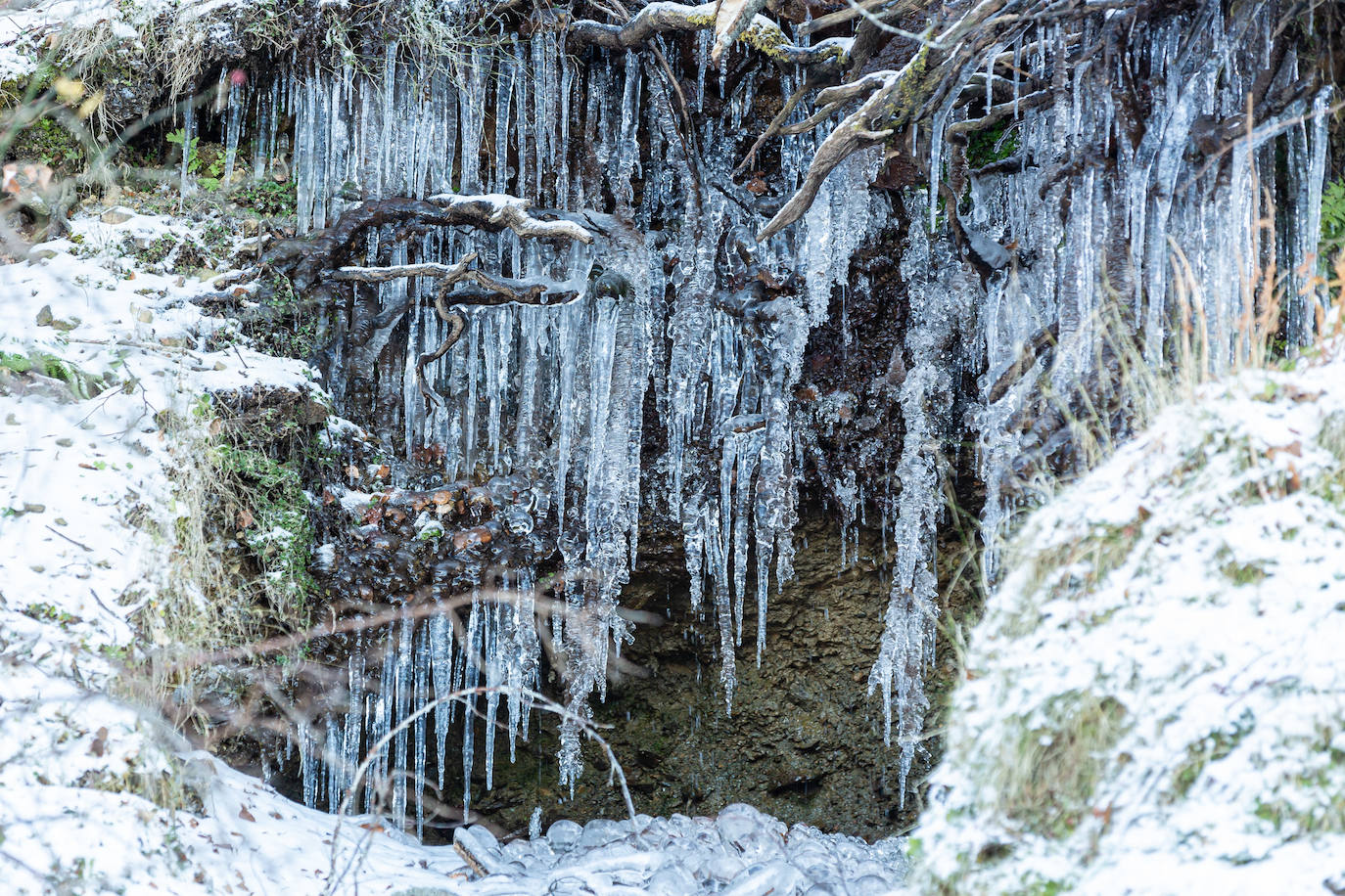 Fotos: Las estampas que dejan el frío y la nieve en La Rioja