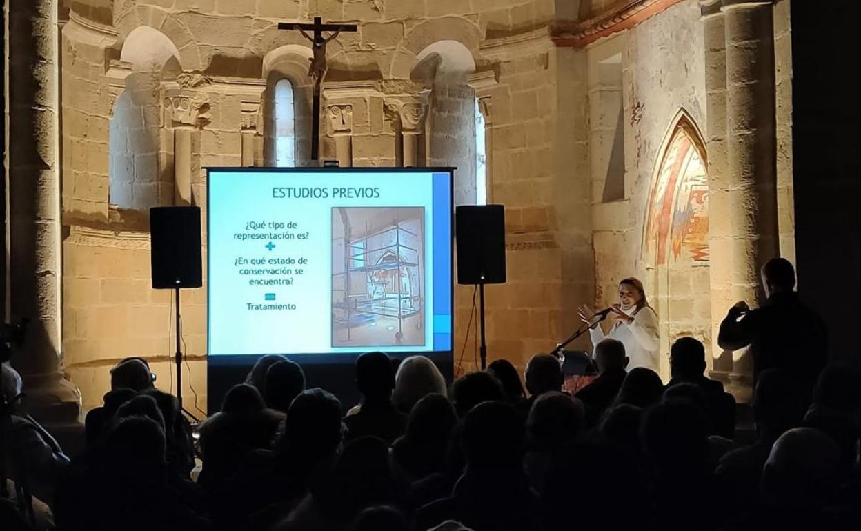 Pinturas murales góticas de San Julián en Castilseco