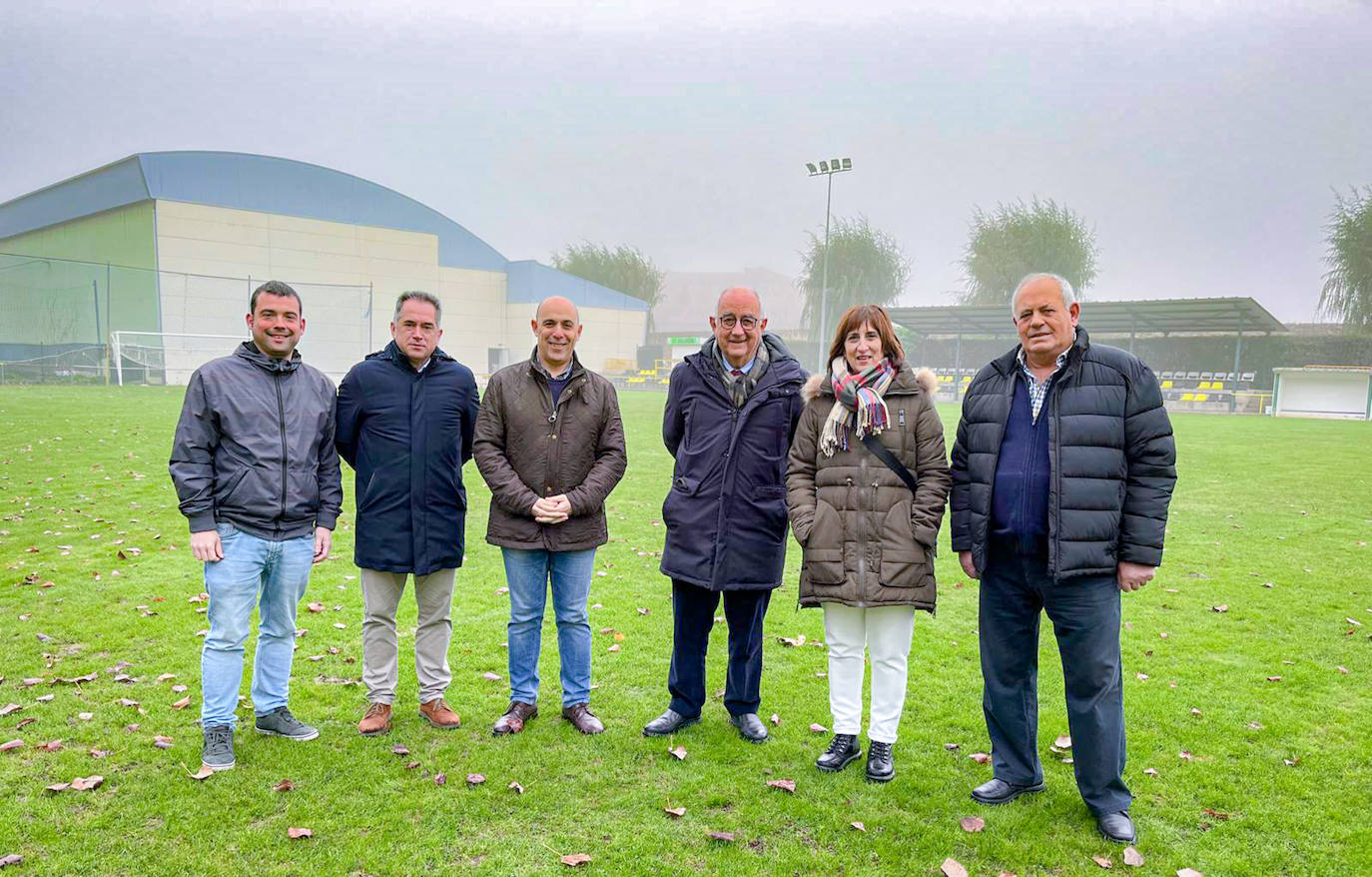 Visita a las instalaciones de El Soto que ha tenido lugar en la mañana de este lunes. 