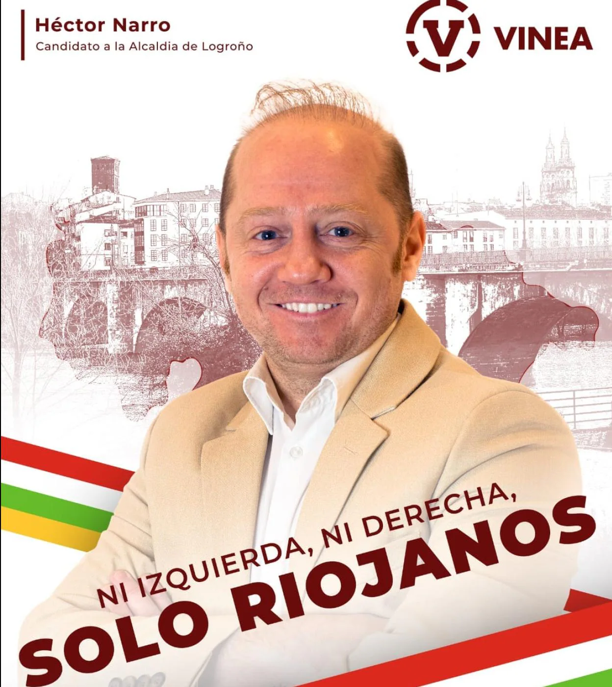 Uno de 'Los Pecos Riojanos', candidato a alcalde de Logroño