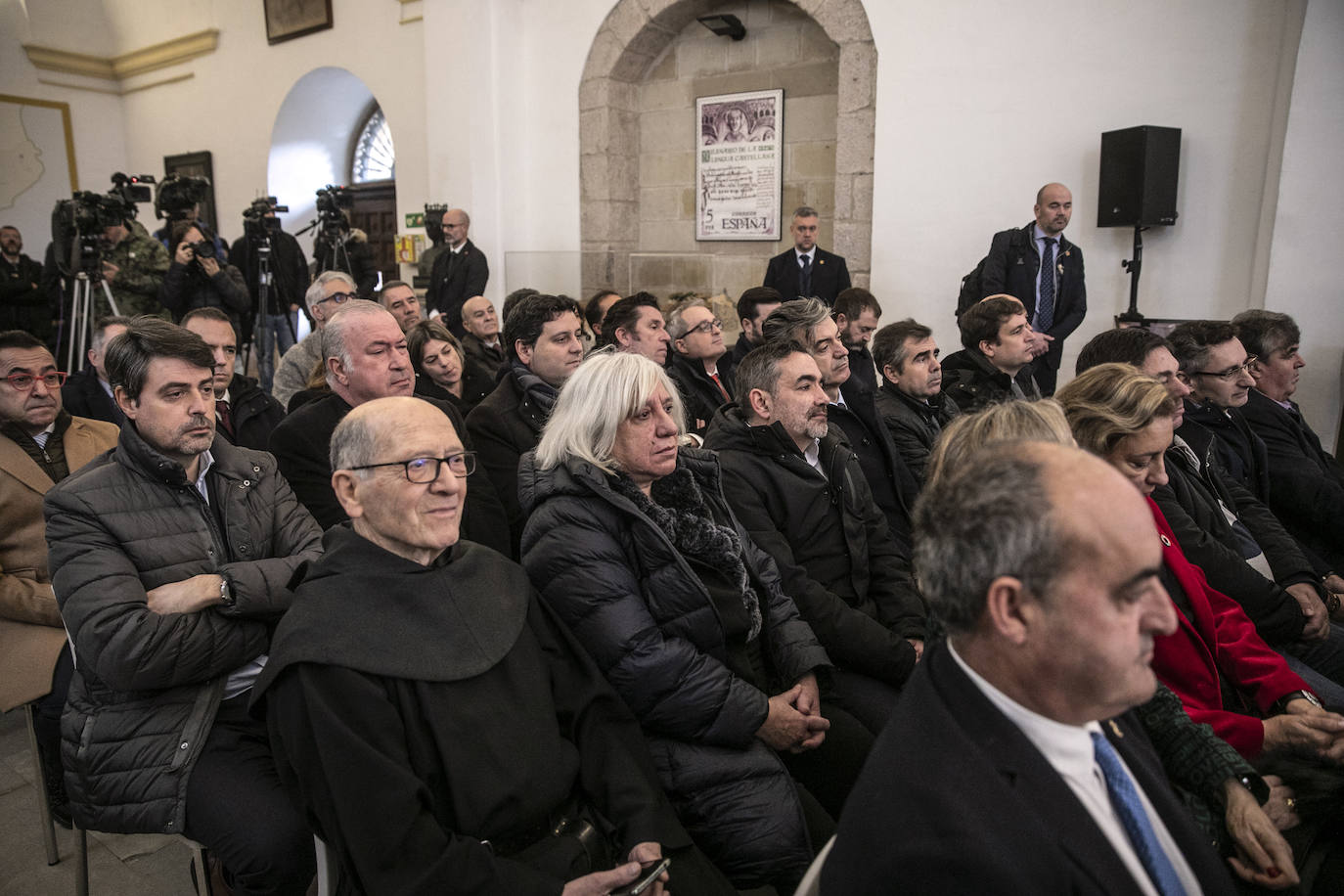 Fotos: Pedro Sánchez, en San Millán y Nájera