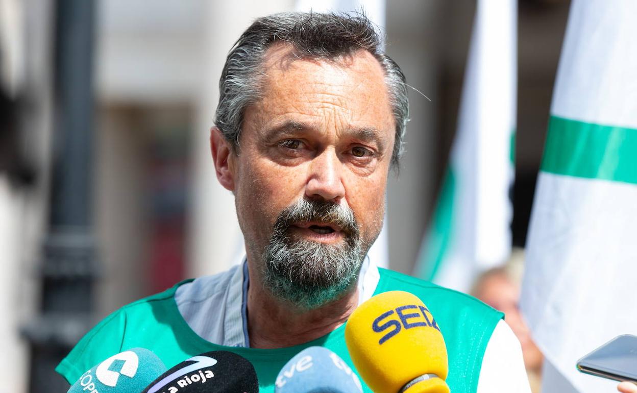 Jesús Vicente Hernández, presidente de CSIF. 