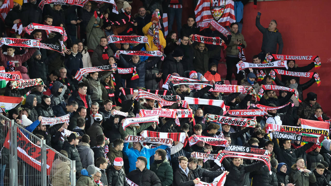 Fotos: El partido de la UD Logroñés frente al Numancia en Los Pajaritos