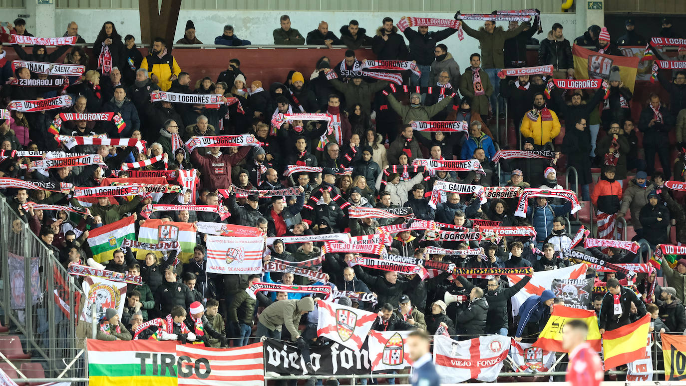 Fotos: El partido de la UD Logroñés frente al Numancia en Los Pajaritos