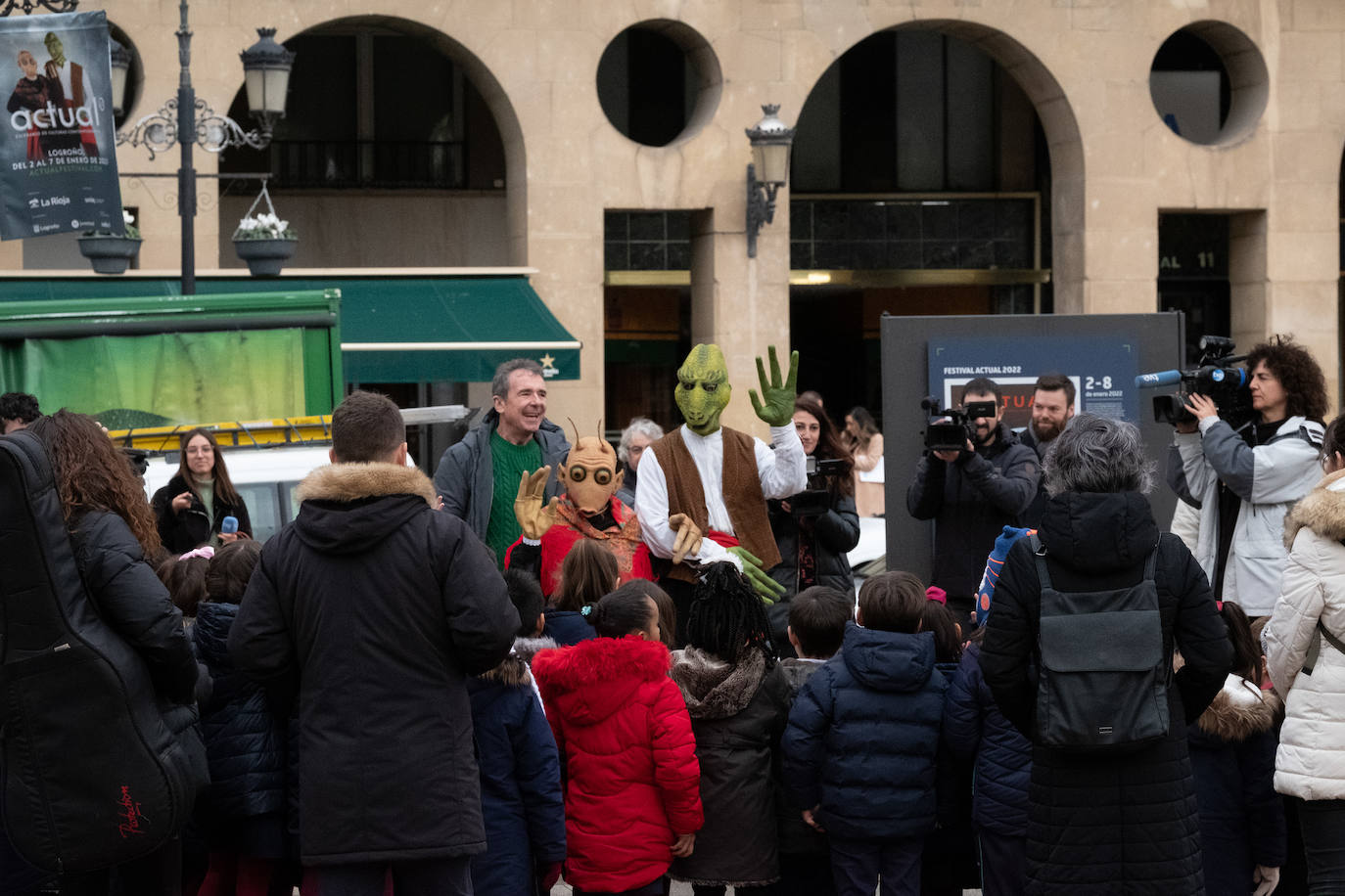 Fotos: Exposición de los carteles de Actual en El Espolón