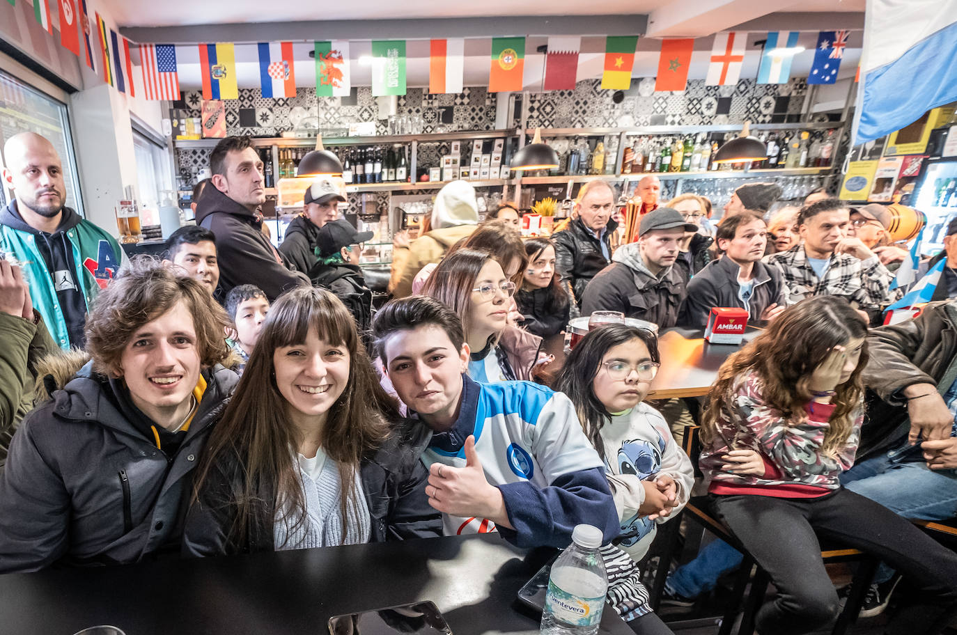 Fotos: ¿Cómo viven la final los argentinos de Logroño?