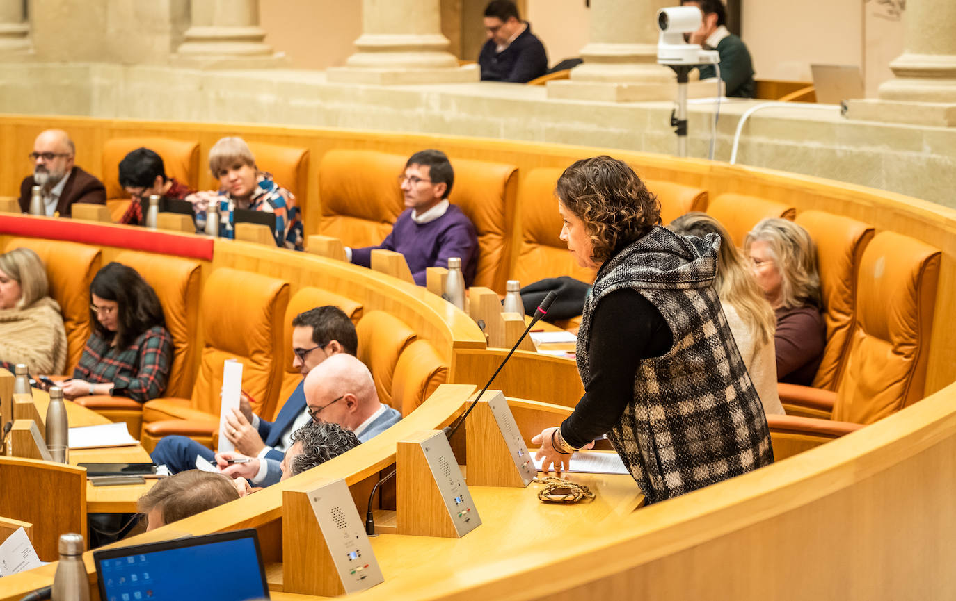 Fotos: Pleno de presupuestos en el Parlamento de La Rioja