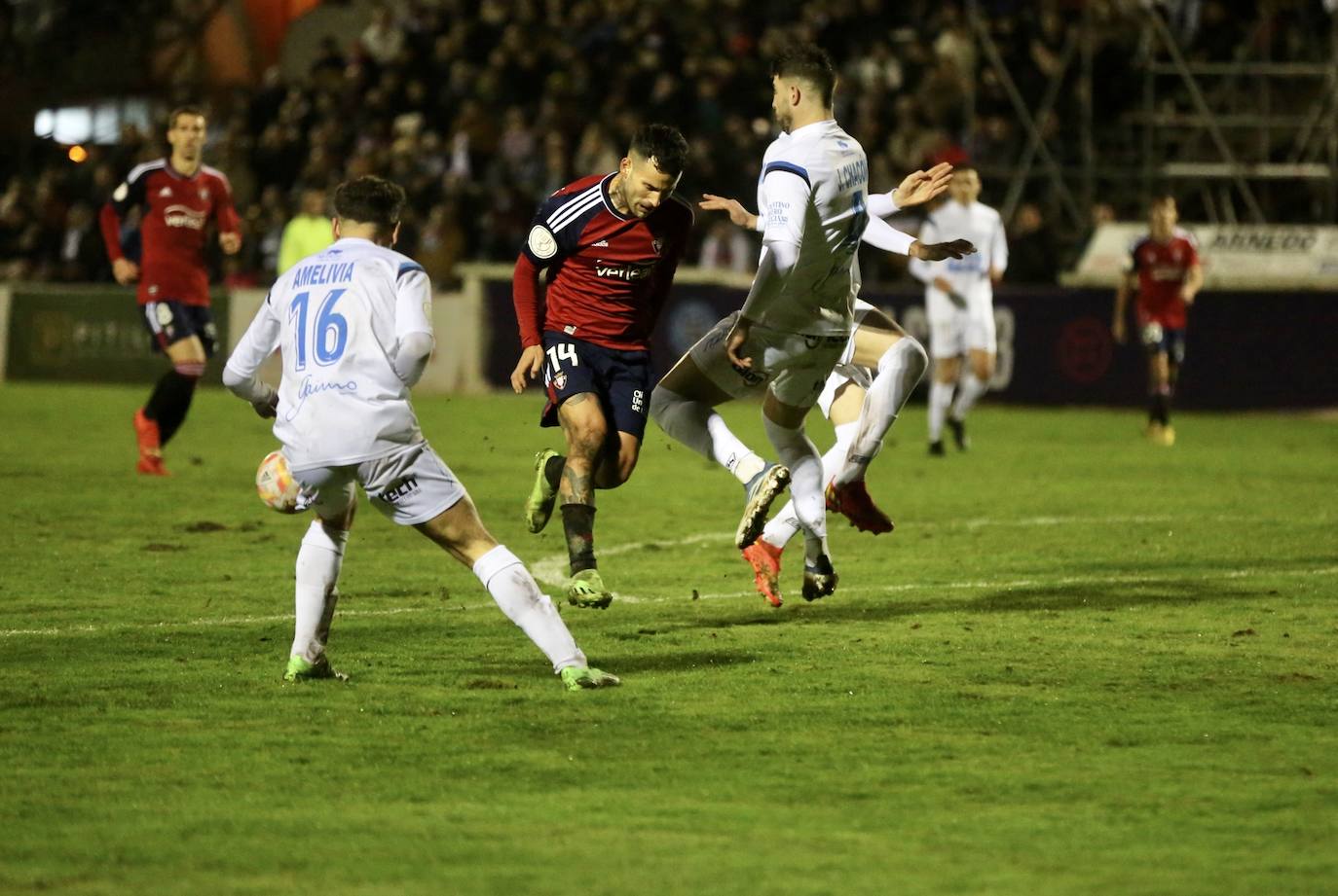 Fotos: Arnedo se siente de Primera pese a la derrota